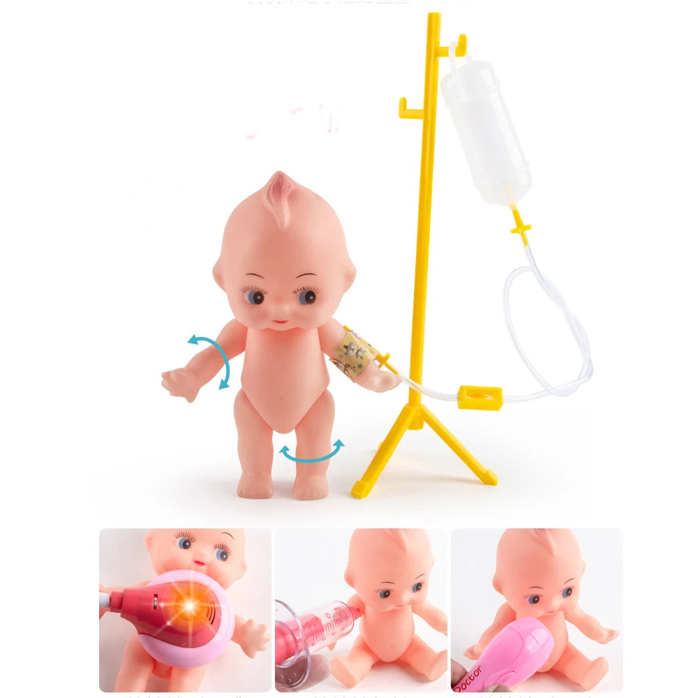 Doctor Toys for Kids 53/31PCS Doctor Pretend Play Set Children Medical Dentist Tools Stethoscope Educational Toy Boy Girl Gift