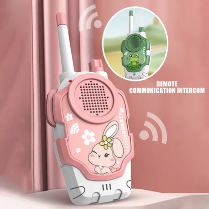 2Pcs Walkie Talkie Children Toy Long Rang Wireless Interphone Parent-Child Interaction Intercom Communication Toys For Kids Gift