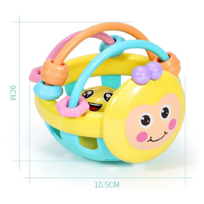 Baby Soft Teething Toys Newborn Early Educational Sensory Teether Rattle Touch Hand Grasping Ball Develop Infant Ball Game Toy