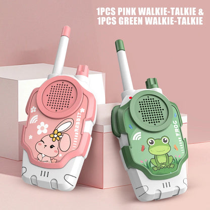 2Pcs Walkie Talkie Children Toy Long Rang Wireless Interphone Parent-Child Interaction Intercom Communication Toys For Kids Gift