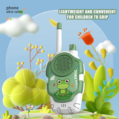 2Pcs Walkie Talkie Children Toy Long Rang Wireless Interphone Parent-Child Interaction Intercom Communication Toys For Kids Gift