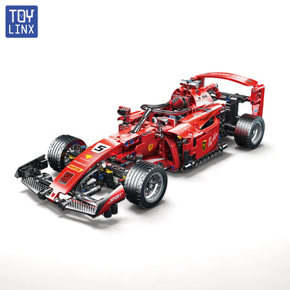 455PCS RC Race Cars Sets MOC Remote Building Blocks Control Car DIY Vehicle Kits Building Toys for Kids Christmas Halloween Gift