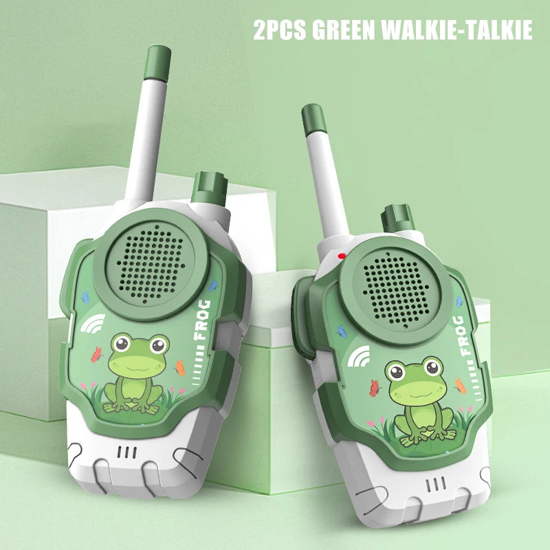 2Pcs Walkie Talkie Children Toy Long Rang Wireless Interphone Parent-Child Interaction Intercom Communication Toys For Kids Gift