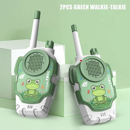 2Pcs Walkie Talkie Children Toy Long Rang Wireless Interphone Parent-Child Interaction Intercom Communication Toys For Kids Gift